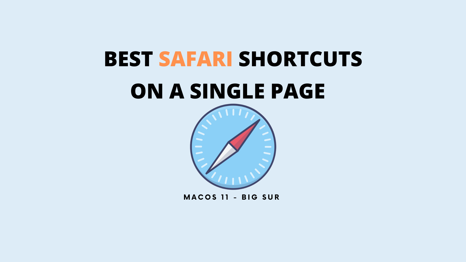shortcuts open safari